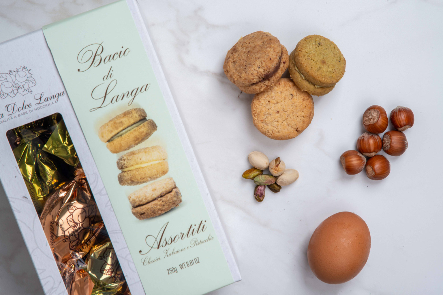 Bacio di Langa_assortiti_classico_pistacchio_zabaione